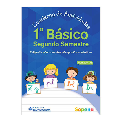 Cuaderno De Actividades 1 Básico 2° Semestre Horizontal Libros Canelo