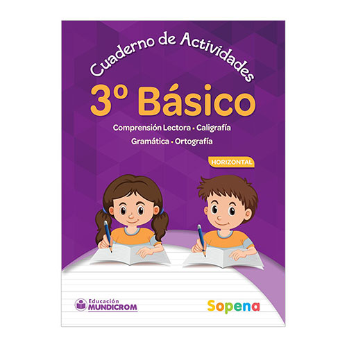 Cuaderno De Actividades 3 Básico Horizontal Libros Canelo