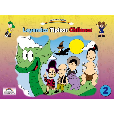 Libro Cuentos De Leyendas Típicas Chilenas Tomo 2