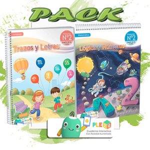 Pack Lógica Y Números Nº2 + Trazos Y Letras Nº2