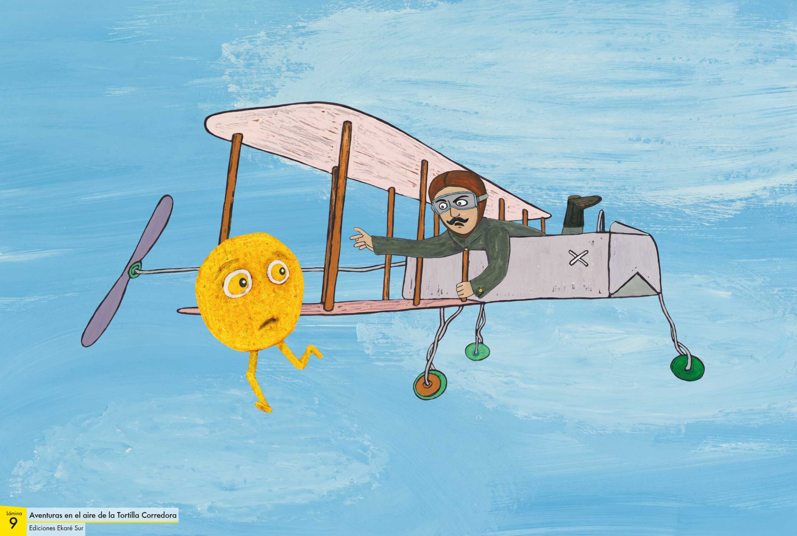 Láminas Aventuras En El Aire De La Tortilla Corredora - Imagen 2