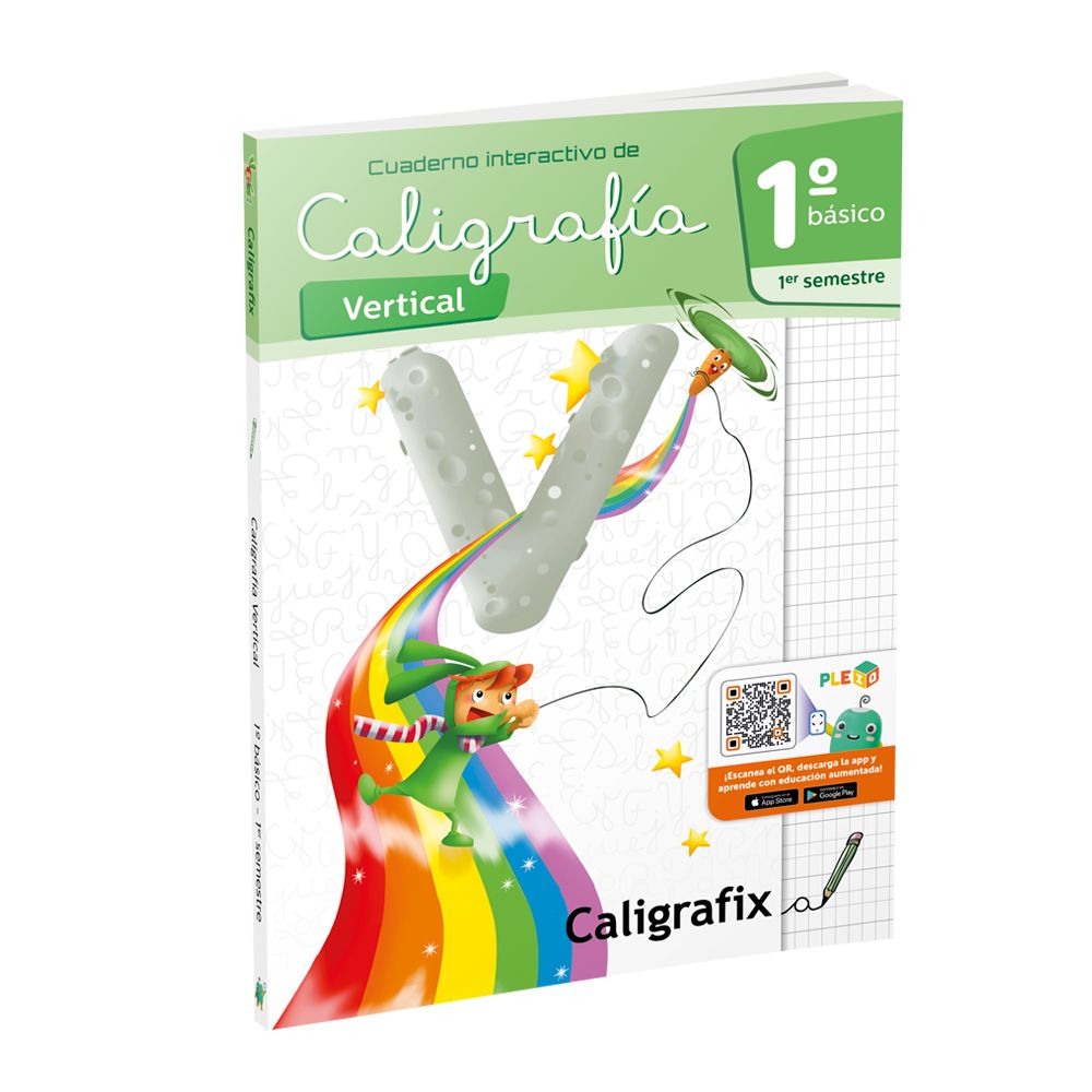 Caligrafía Para 1° Básico - 1Er Semestre Vertical