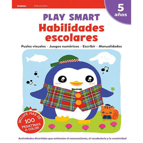 Play Smart 5 Años Habilidades Escolares