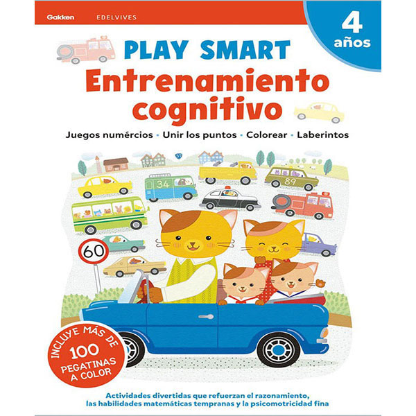 Play Smart 4 Años Entrenamiento Cognitivo
