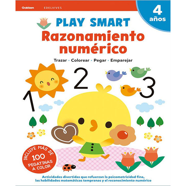 Play Smart 4 Años Razonamiento Numérico