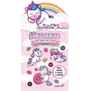 Libro mágico para colorear unicornios asombrosos