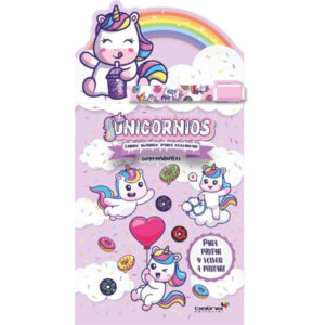 Libro mágico para colorear unicornios sorprendentes