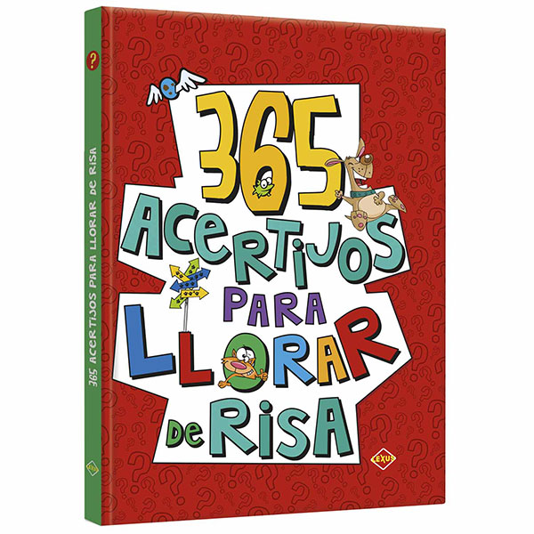Libro 365 Acertijos Para Llorar De Risa