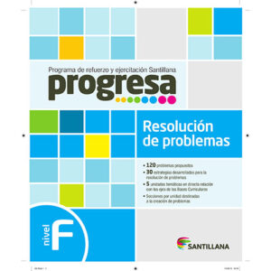 PROGRESA RESOLUCIÓN DE PROBLEMAS F