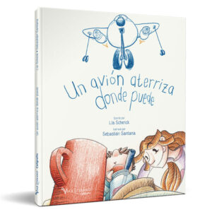 Un avión aterriza donde puede