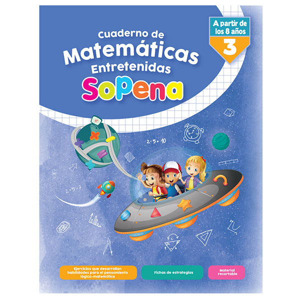 Cuaderno De Matemáticas Entretenidas Sopena Apartir De Los 8 Años