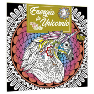 Relax arte serie oro energía de unicornio