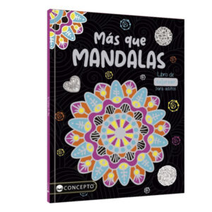 Más que mandalas (Libros para colorear adultos)