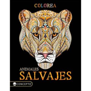 Animales Salvajes (Libros para colorear adultos)
