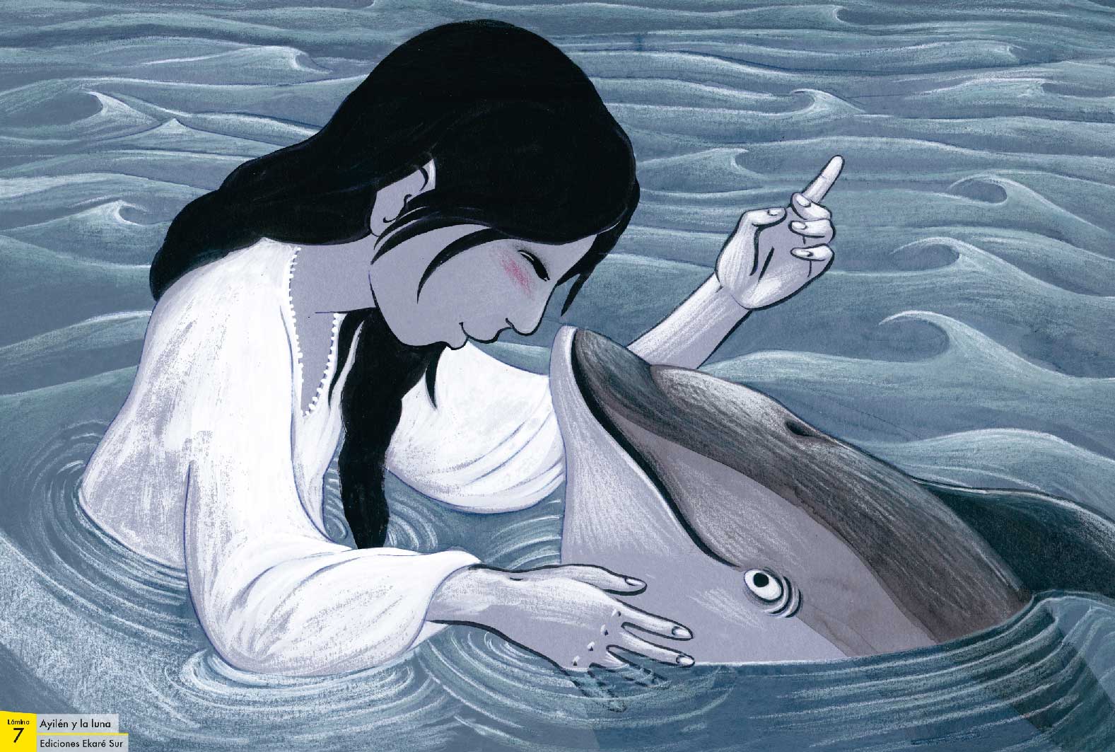 Láminas Ayilén Y La Luna - Imagen 3