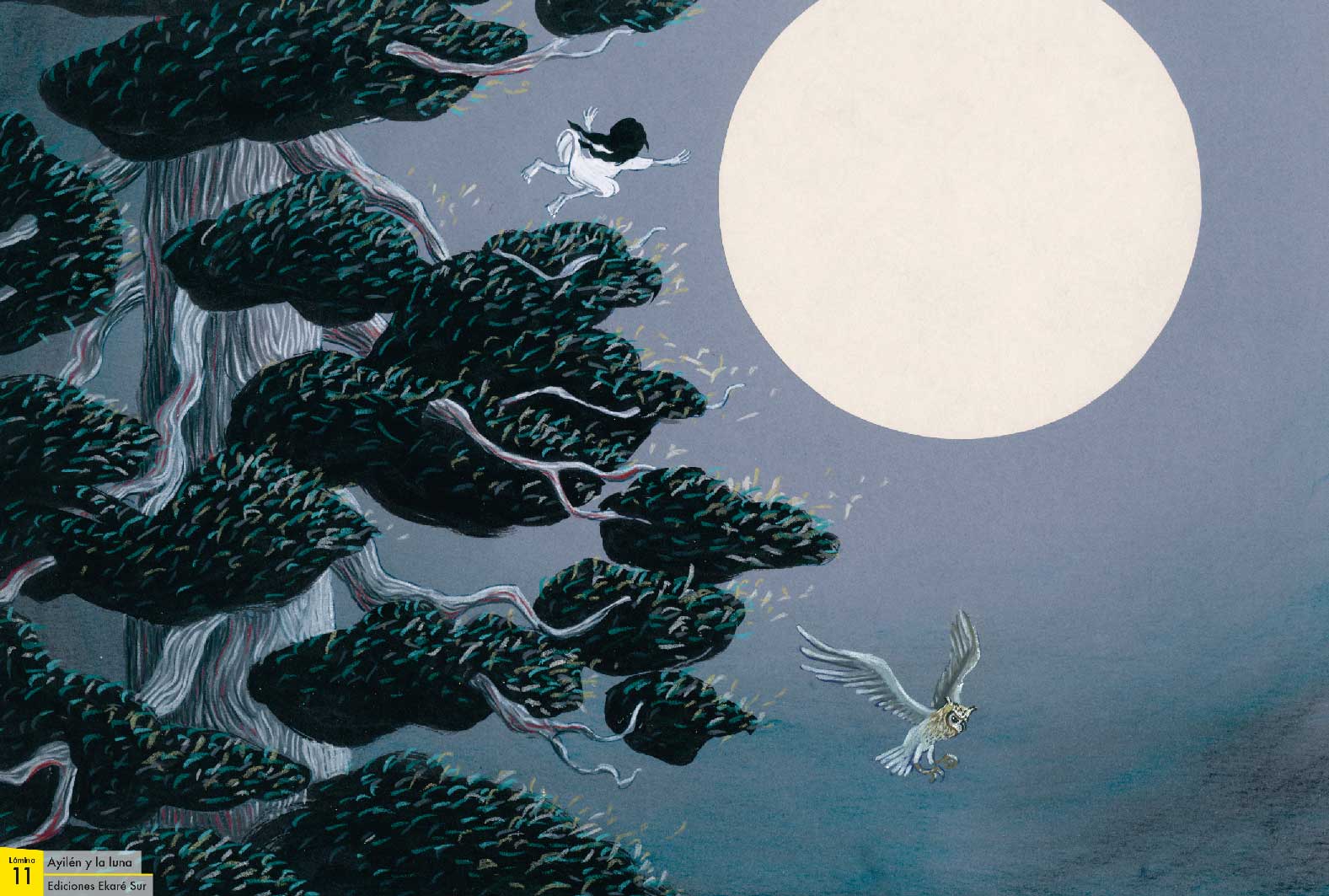 Láminas Ayilén Y La Luna - Imagen 2