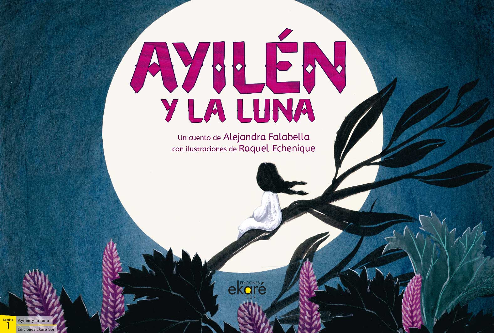 Láminas Ayilén Y La Luna