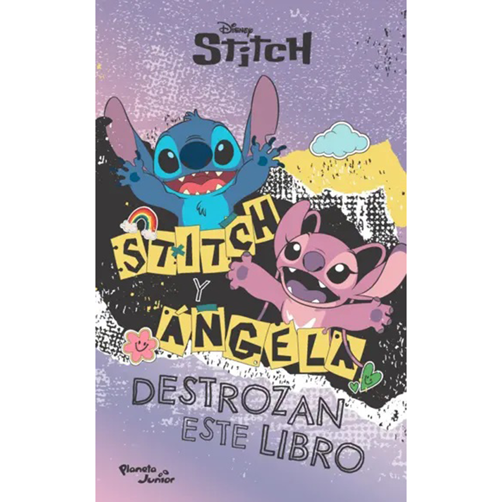 Stitch y Angela destrozan este libro